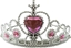 Picture of Tiara z krysztakami róowa