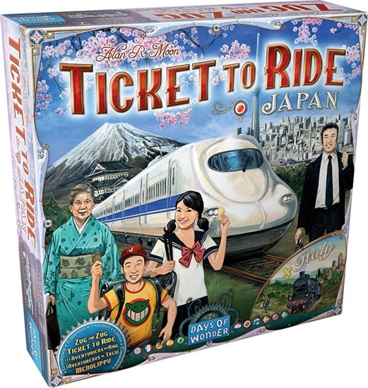 Picture of Ticket to Ride Map Collection #7: Japan expansion for the strategy game