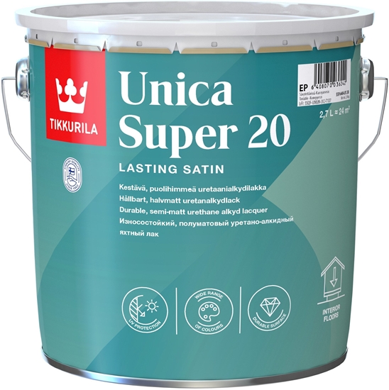 Picture of Tikkurila LACQ UN ICA SUP S-GL TIKKURILA 2,7L