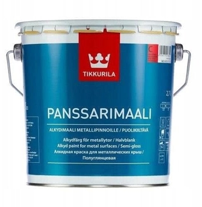 Attēls no Tikkurila PAINT F/ROOF PANSSARIMAALI A 2,7L