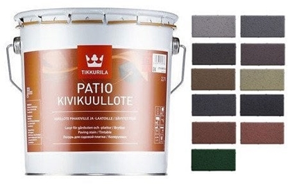 Attēls no Tikkurila PATIO KIVIKUULLOTE EK BASE PAINT 2,7L