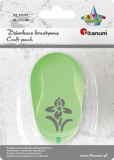 Picture of Titanium Dziurkacz z motywem kwiat 25mm