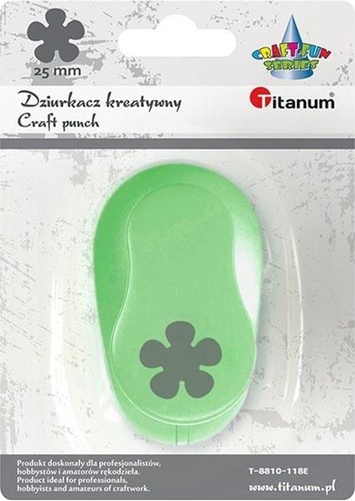 Изображение Titanium Dziurkacz z motywem Kwiat 25mm