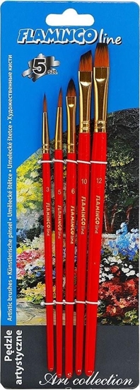 Изображение Titanium Pdzle artystyczne syntetyczne mix 5szt