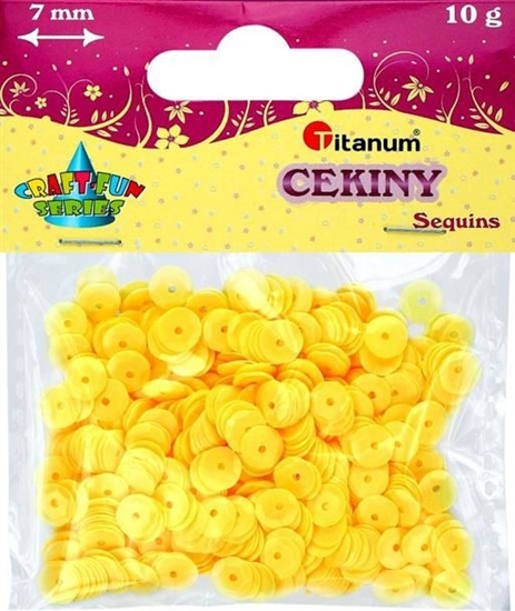 Picture of Titanum Cekiny 7mm pastelowe óte 14g CRAFT-FUN