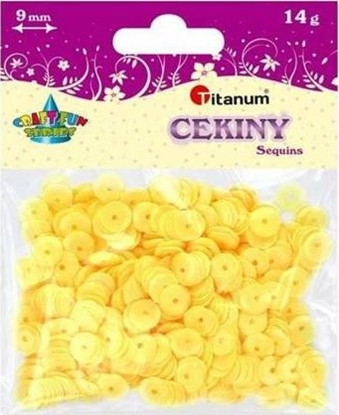 Attēls no Titanum Cekiny 9mm okrge pastelowe óte