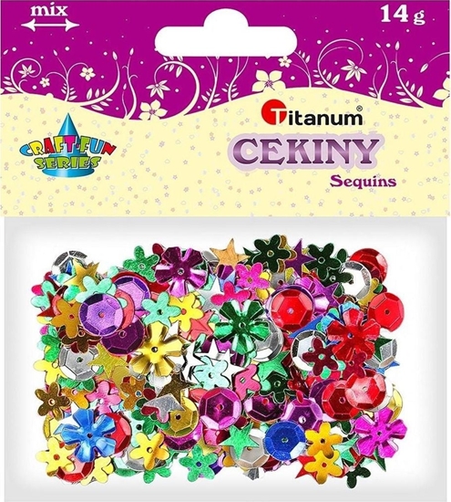 Picture of Titanum Cekiny metaliczne mix