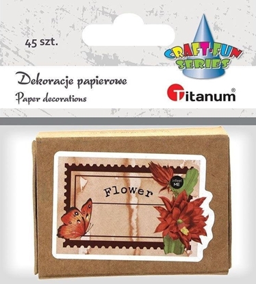 Attēls no Titanum Dekoracje kartonowe notatki w pudeku 45szt