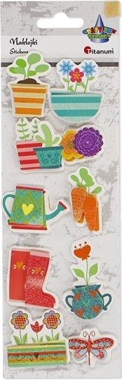 Picture of Titanum Dekoracje samoprzylepne 3D mix 10szt