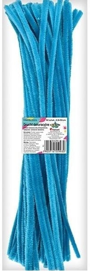 Picture of Titanum Druciki dekoracyjne 0,6x30cm turkusowe 50szt