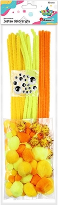 Picture of Titanum Druciki kreatywne pompony oczka 80el CRAFT-FUN