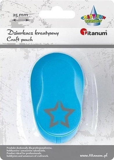 Изображение Titanum Dziurkacz z motywem 25mm gwiazda