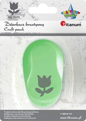 Изображение Titanum Dziurkacz z motywem Tulipan 25mm