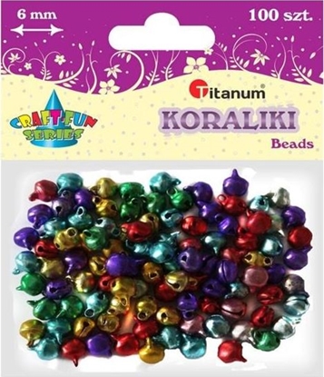 Изображение Titanum Dzwoneczki metalowe, 100szt, MIX 6mm, CRAFT-FUN