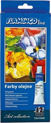 Изображение Titanum Farby olejne w tubie 12 kolorów 12ml