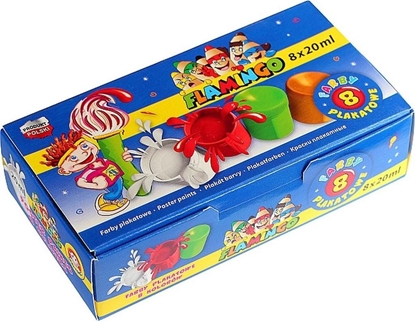 Изображение Titanum Farby plakatowe 8 kolorów