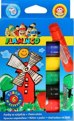 Изображение Titanum Farby w sztyfcie 6 kolorów