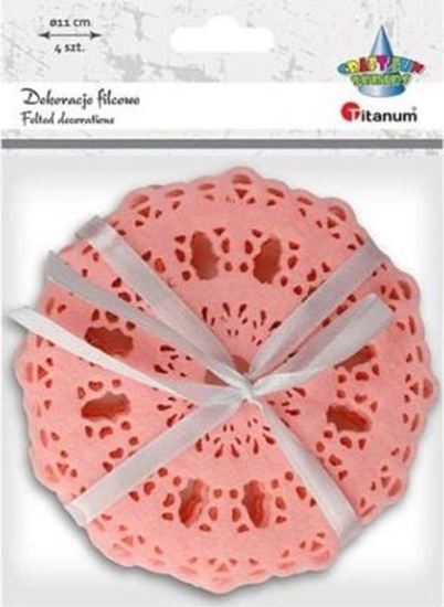 Изображение Titanum Filcowe podkadki aurowe 4szt