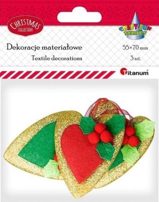Изображение Titanum Filcowe serca 3szt