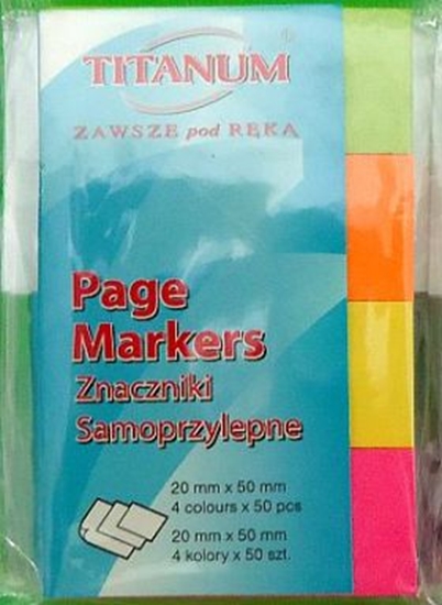 Picture of Titanum Idex fluo 4 kolory 20x50 mm