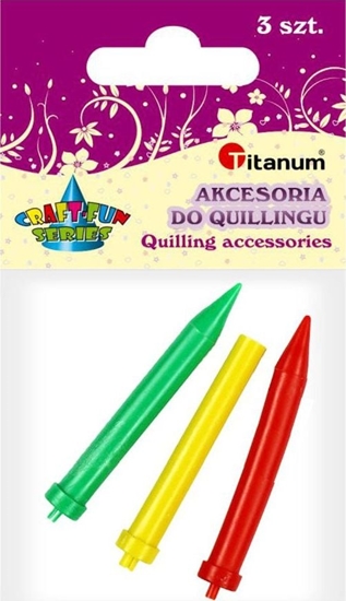Picture of Titanum Iga do quillingu nawijak plastik 3szt CRAFT-FUN