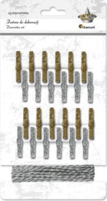 Picture of Titanum Klamerki drewniane 24szt