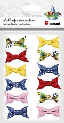 Picture of Titanum Kokardy 3D samoprzylepne mix 12szt