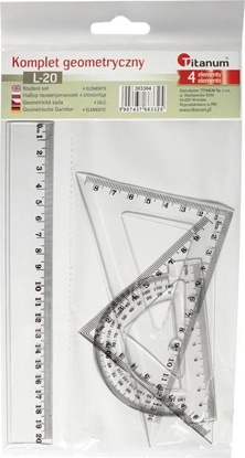 Picture of Titanum Komplet geometryczny 4 elementy 20cm