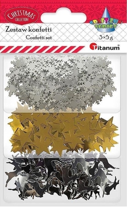 Picture of Titanum Konfetti zestaw Boe Narodzenie 3 kolory