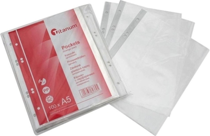 Picture of Titanum Koszulki A5 groszkowe 100szt (397845)