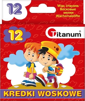 Изображение Titanum Kredki wiecowe 12 kolorów (385032)
