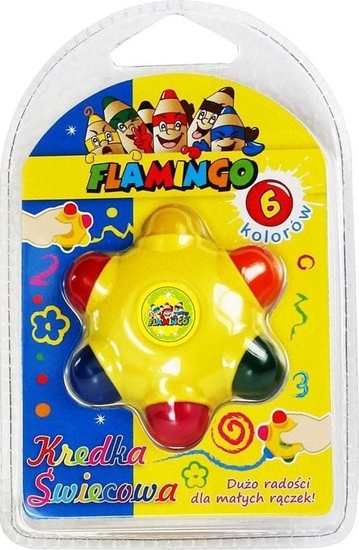 Изображение Titanum Kredki wiecowe gwiazda 6 kolorów (385035)