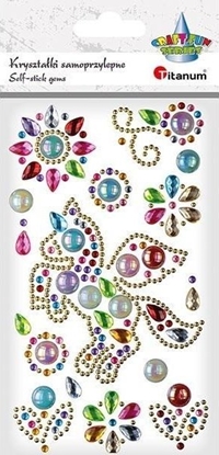 Изображение Titanum Krysztaki samoprzylepne jednoroec + dekory