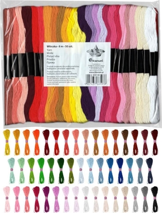 Изображение Titanum Mulina 8mm 50 kolorów