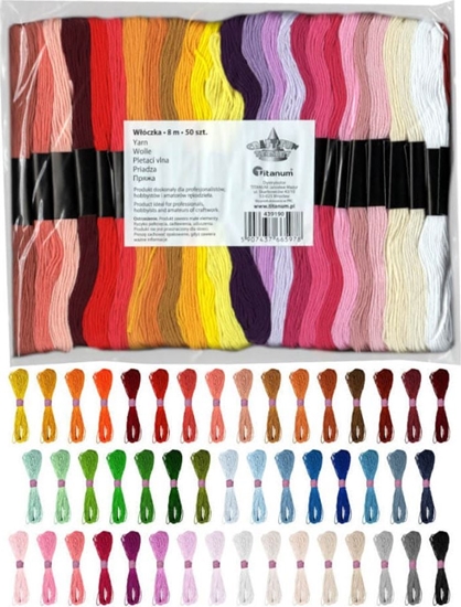 Изображение Titanum Mulina 8mm 50 kolorów