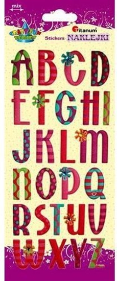 Изображение Titanum Naklejki do dekoracji alfabet (TITA4799)