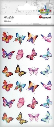 Изображение Titanum Naklejki foliowe motyle mix 24szt.