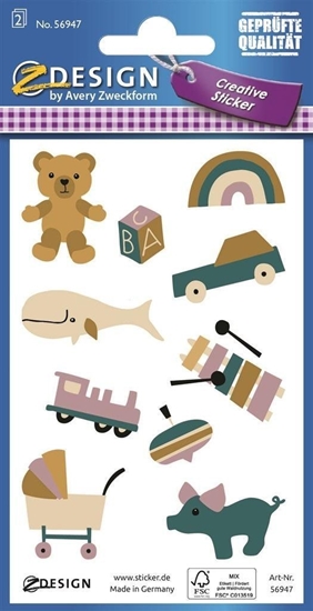 Изображение Titanum Naklejki papierowe - zabawki