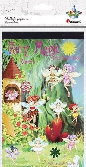 Изображение Titanum Naklejki papierowe 6 plansz wróki mix 238szt