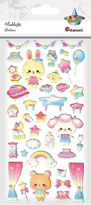 Изображение Titanum Naklejki wypuke dla dziewczynki 38szt