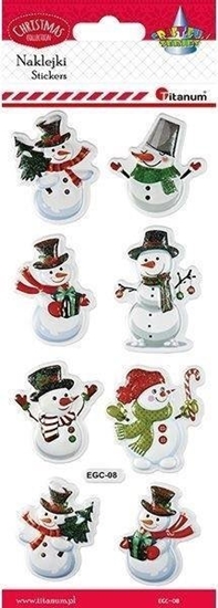 Изображение Titanum Naklejki wypuke mikkie bawanki 8szt