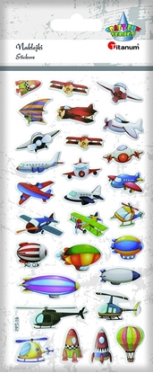 Изображение Titanum Naklejki wypuke mikkie maszyny latajce 28szt