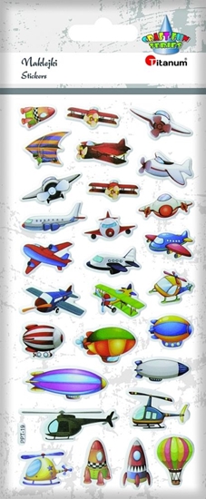 Изображение Titanum Naklejki wypuke mikkie maszyny latajce 28szt