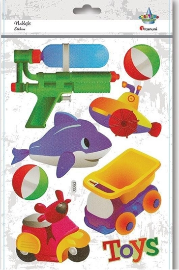 Изображение Titanum Naklejki wypuke mikkie toys mix 8szt