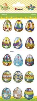 Изображение Titanum Naklejki wypuke pisanki 15szt