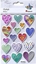 Attēls no Titanum Naklejki wypuke serca mix 17szt
