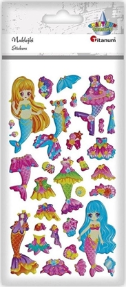 Изображение Titanum Naklejki wypuke syrenki i stroje mix