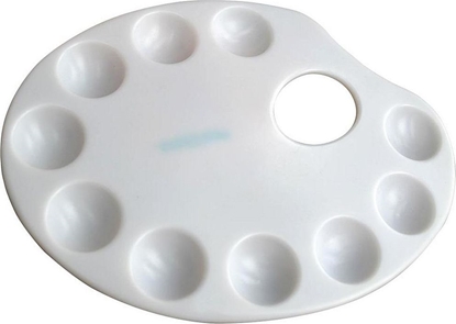 Attēls no Titanum Paleta plastikowa owalna 23x17cm