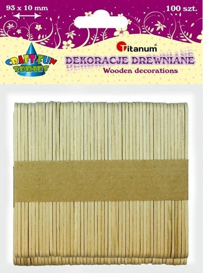 Picture of Titanum Patyki drewniane 100szt.