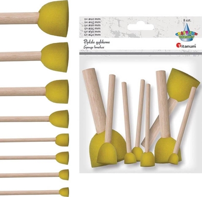 Attēls no Titanum Pdzle gbkowe okrge mix 8szt